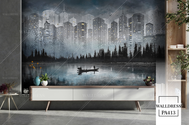 پوستر دیواری شهر