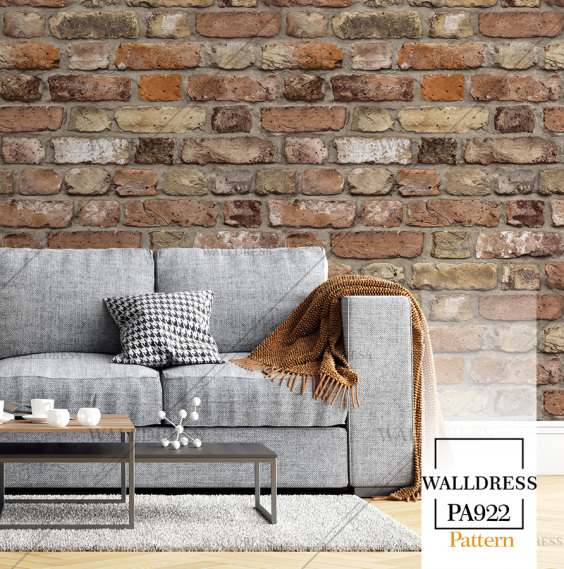 طرح دیوار آجری