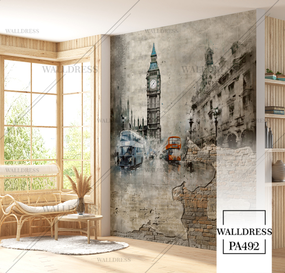 پوستر دیواری شهر