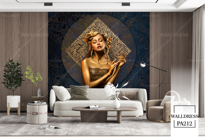 پوستر دیواری تصویر سازی چهره