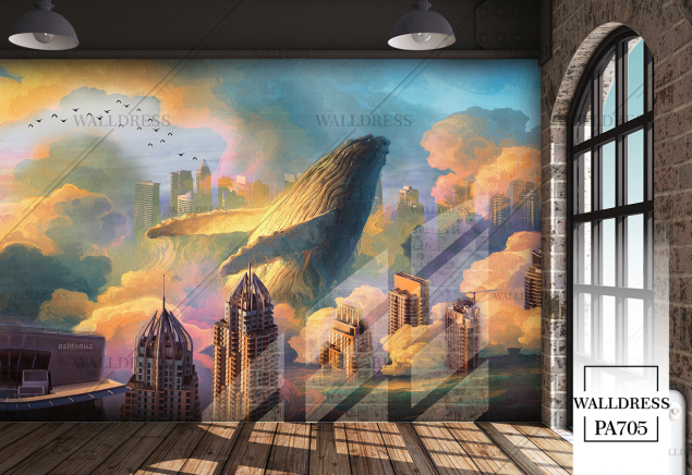 پوستر دیواری شهر