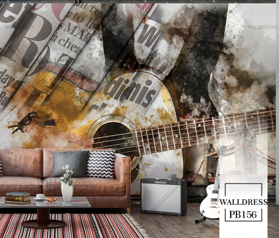 پوستر دیواری موزیک