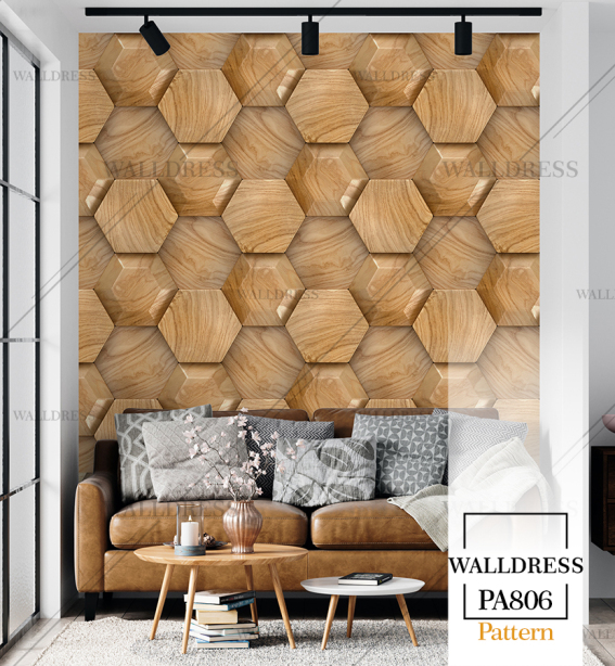 طرح بافت چوب